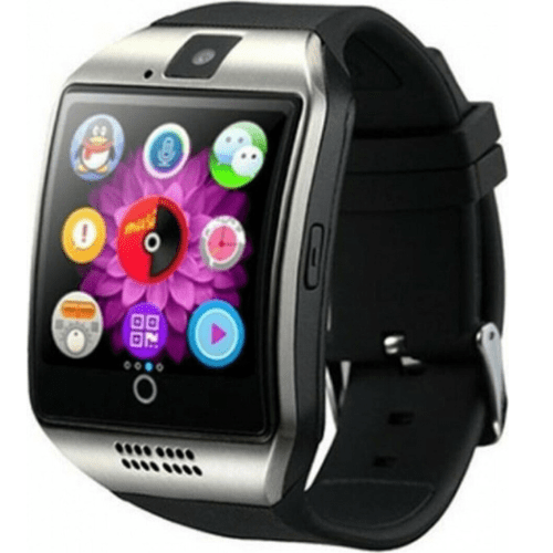 Smart Watch – Mobile phone watch with SIM card, in silver color Q18