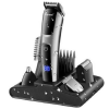 Kemei Rechargeable Hair Clipper Set Silver KM-675