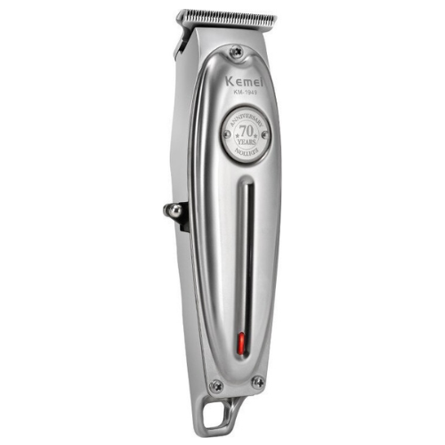Kemei KM-1949 Professional Rechargeable Hair Clipper Silver