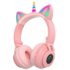 Unicorn STN27 Ear Headphones Pink Unicorn STN27 Ασύρματα Bluetooth Over Ear Ακουστικά με 7 ώρες Λειτουργίας Ροζ