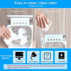 Portable Air Conditioner Fan 900ML Mini Cooling Fan 900ML