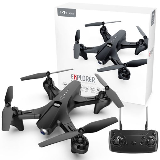 LS-UTU U10 Drone 2.4 GHz με Κάμερα 1080p και Χειριστήριο, Συμβατό με Smartphone LS-UTU U10 Drone GPS Return Home