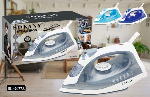 SL-2077A Sokany Steam Iron 1800W