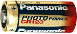 Panasonic Lithium Battery CR123 3V 1pc