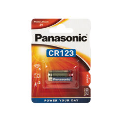 Panasonic Lithium Battery CR123 3V 1pc