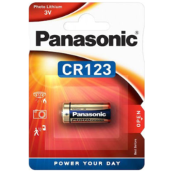 Panasonic Lithium Battery CR123 3V 1pc