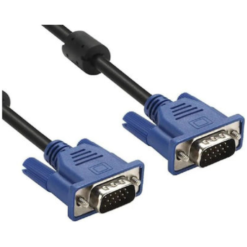 CAB-GAVI-B Powertech Cable VGA male - VGA male Black 1.5m