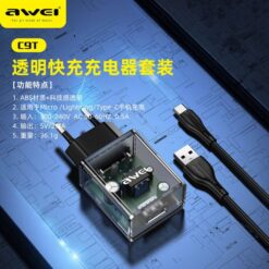 C9T Awei Power Adaptor Type-C 2.4A