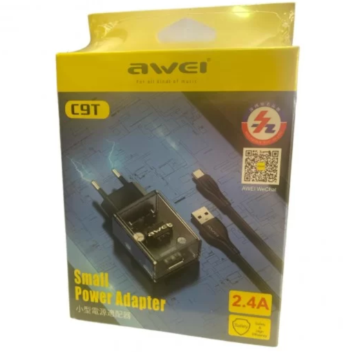 C9T Awei Power Adaptor Type-C 2.4A