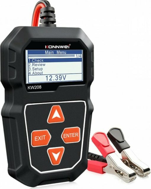 Konnwei KW208 Digital Battery Tester 12V