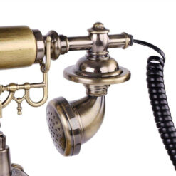 118A Telephone Retro Gold