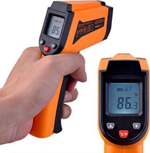 Infrared Thermometer for Temperatures from -50°C to 400°C GM400