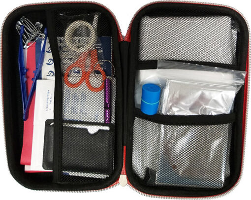 Auto Gs Car First Aid Kit with 15 Items