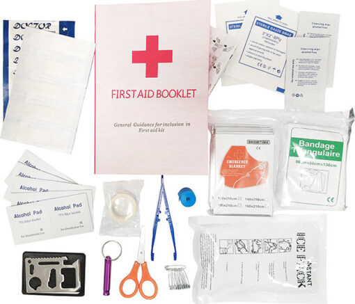 Auto Gs Car First Aid Kit with 15 Items