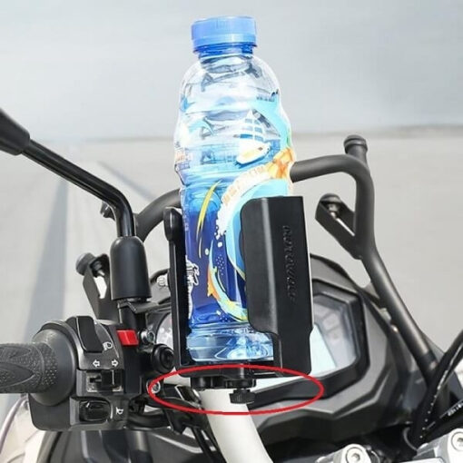 Motorcycle Cup Holder Motowolf Adjustable Size