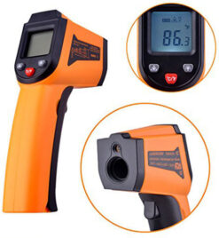 Infrared Thermometer for Temperatures from -50°C to 400°C GM400