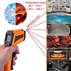 Infrared Thermometer for Temperatures from -50°C to 400°C GM400