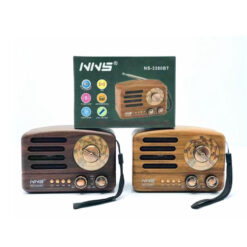 Radio NNS NS-3380BT USB Rechargeable Brown