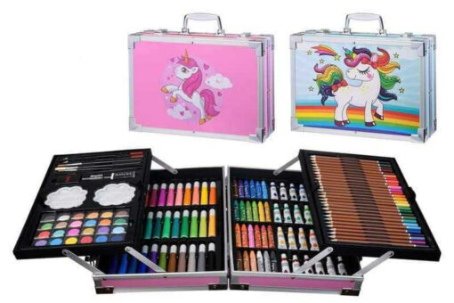 Unicorn Painting Set in a Suitcase 145 pcs