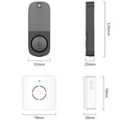 Wireless Doorbell with Camera and Wi-Fi