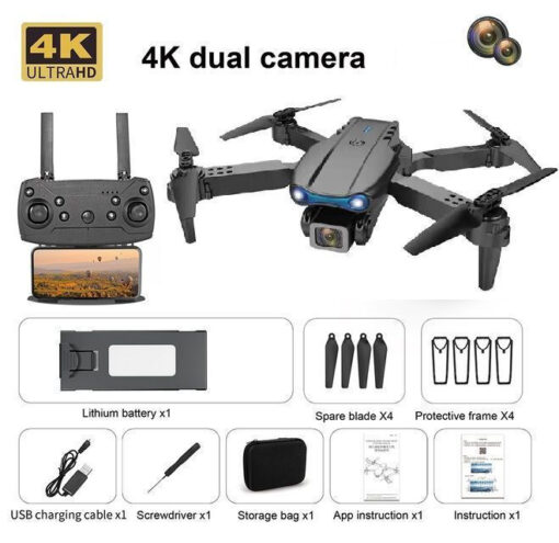 E99 K3 Drone Smartphone Controler Camera