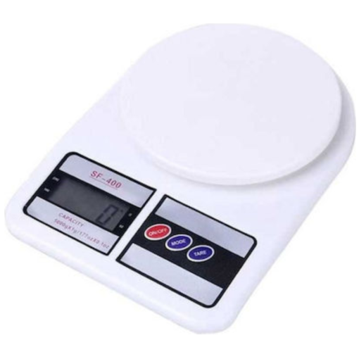 SF-400 Digital Kitchen Scale 1gr/5kg White