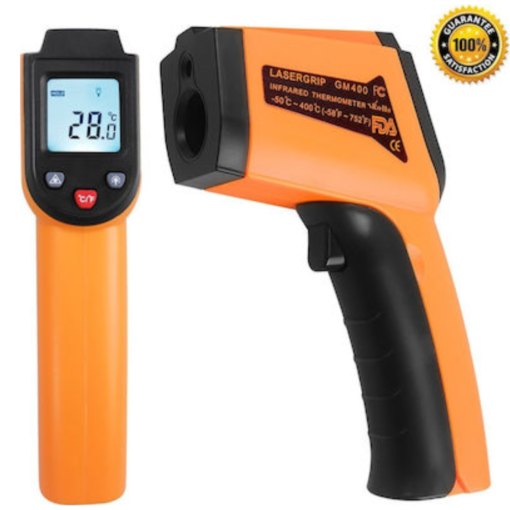 Infrared Thermometer for Temperatures from -50°C to 400°C GM400