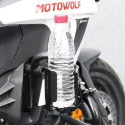 Motowolf Aluminum Engine Cup Holder for Handlebar