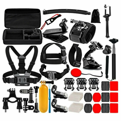 Puluz 50 in 1 Accessory Set for GoPro Action Cameras