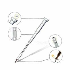 Screwdriver with 61 Magnetic Interchangeable Tips JM-8166