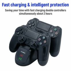 Dobe Charging Dock base for 2 PS4 controllers 