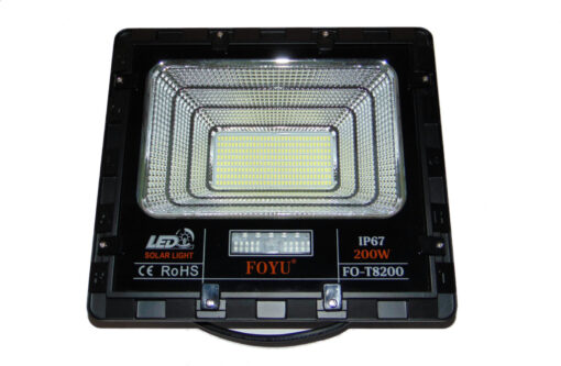 FOYU Solar LED Floodlight 200W Remote Control FO-T8200