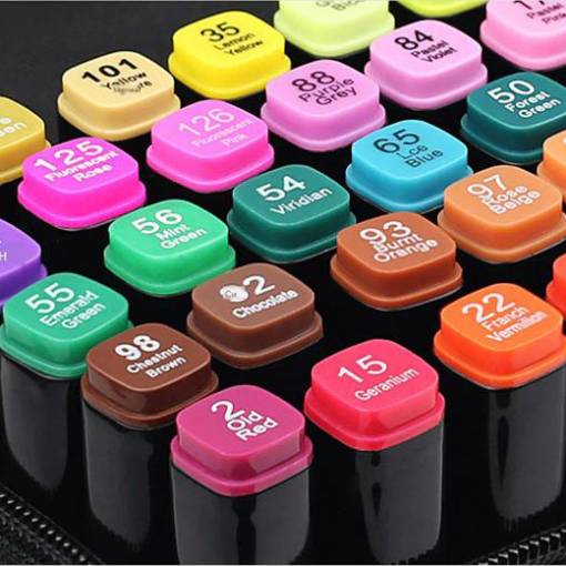 Paint Markers Fine Double Sided Highlights in 80 Colors