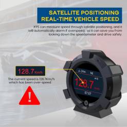 Autool X95 Digital Speedometer Via GPS / Car Inclinometer