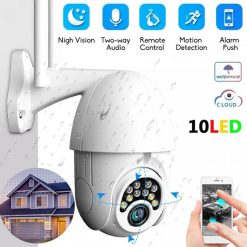 V380-Q10 IP Surveillance Wi-Fi Camera 1080p Full HD Waterproof with Two-way Communication 3.6mm Lens