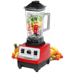 Sokany SK-444 Blender for Smoothies 2.5lt 4500W Red