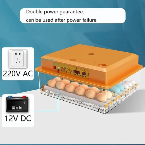 Incubator 36 eggs XWO-36