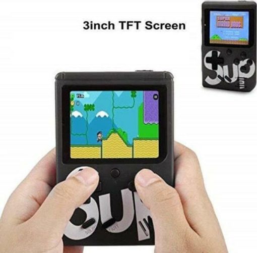 Electronic Children's Handheld Mini 8-Bit Black 