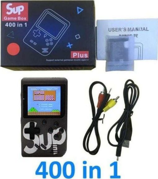 Electronic Children's Handheld Mini 8-Bit Black 