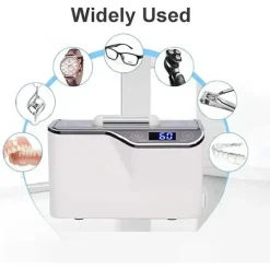 CDS-100 Ultrasonic Cleaner 600ml with Digital Timer