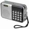 CMiK MK-140 USB Rechargeable Radio Silver