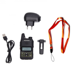 Set Baofeng BF-T1 Wireless PMR Transceiver 1.5W with Monochrome Display 2pcs