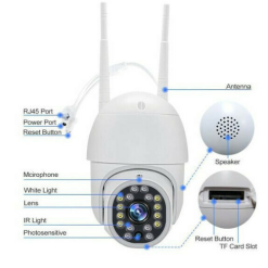 GW-D16A IP Surveillance Camera Wi-Fi 1080p Full HD Waterproof with Two-way Communication