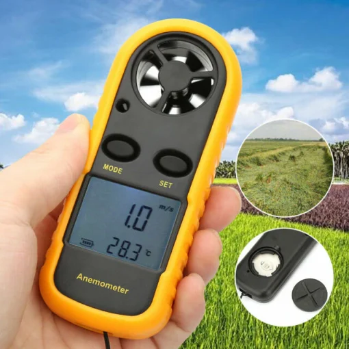 GM816 True/Average/Maximum Wind Speed ​​Anemometer