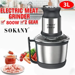 Sokany SK-7027 Multi-Cutter 800W with 3lt Container