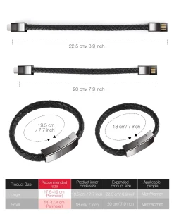 bracelet Fast charging cable Type-c 