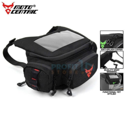 MotoCentric MC-0117 Motorcycle Handlebar Bag in Black