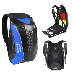 MotoCentric Backpack Rider Carbon Blue 30lt