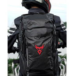 MotoCentric Backpack Rider Black 48lt