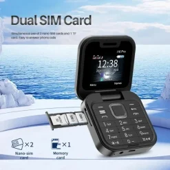 Andowl P9 Pro Dual SIM Cellphone with Buttons Black